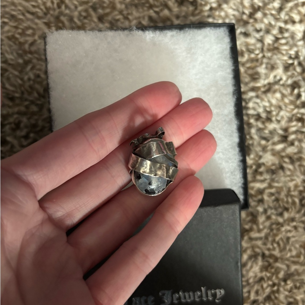 Sterling Silver Rainbow, Moonstone Pendant View 5